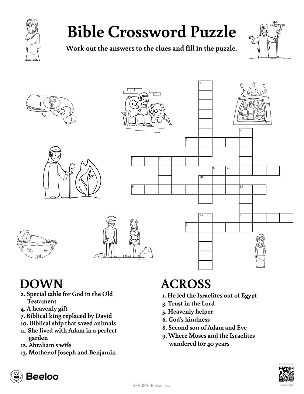 heavenly crossword puzzle clue