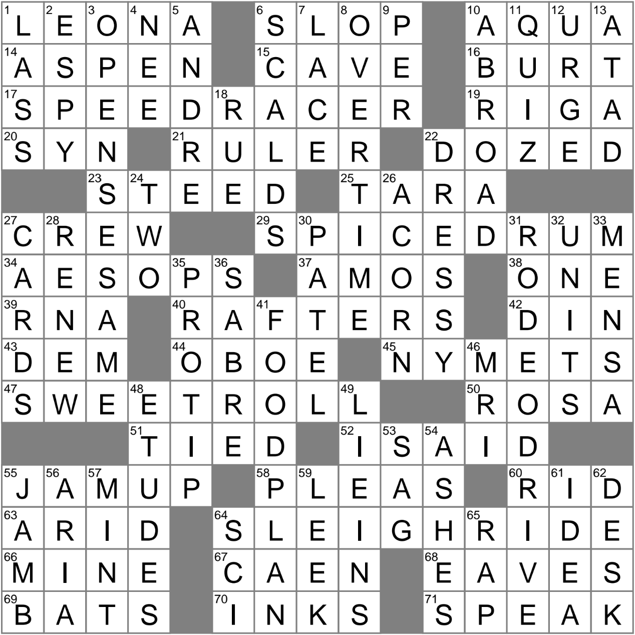 Black Tie Optional Say Crossword Clue Archives LAXCrossword