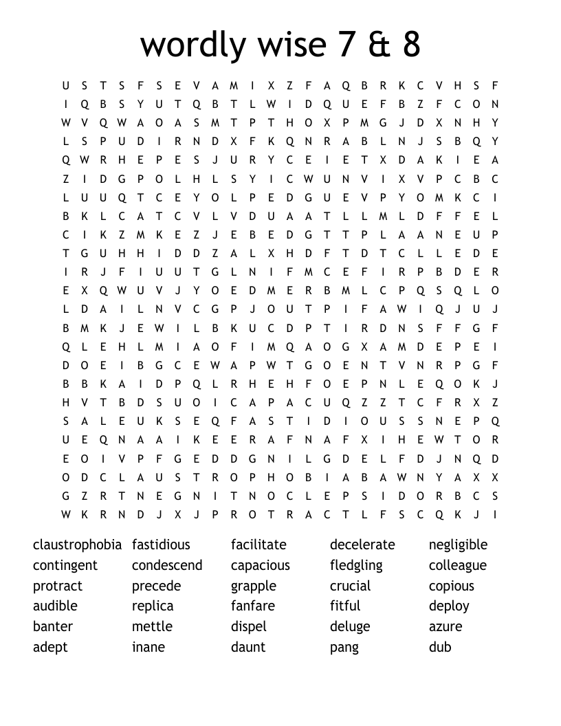 Booty Crossword WordMint