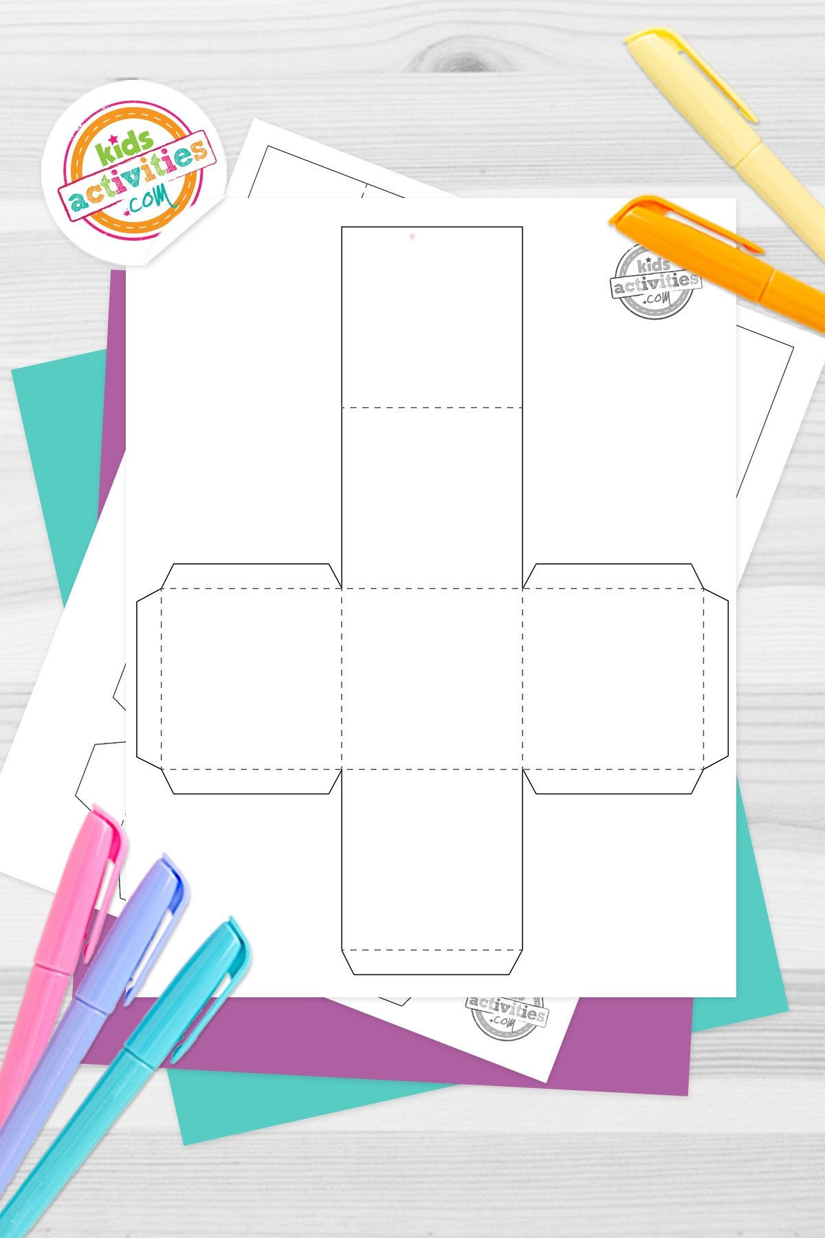 Box Template Ready To Print And Build Kids Activities Blog Box Template Ready To Print And Build Kids Activities Blog