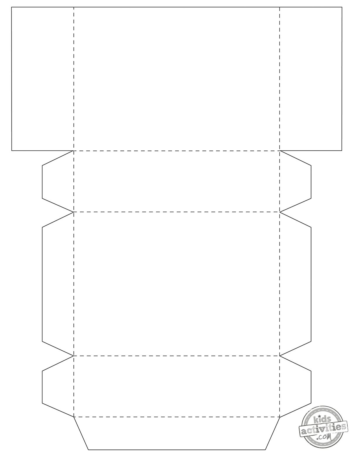 Box Template Ready To Print And Build Kids Activities Blog Box Template Ready To Print And Build Kids Activities Blog