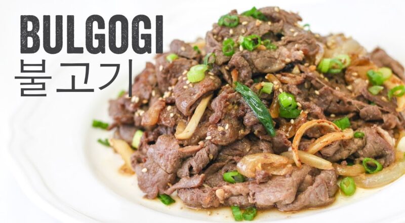 Bulgogi Marinated Korean Beef BBQ Chef Julie Yoon