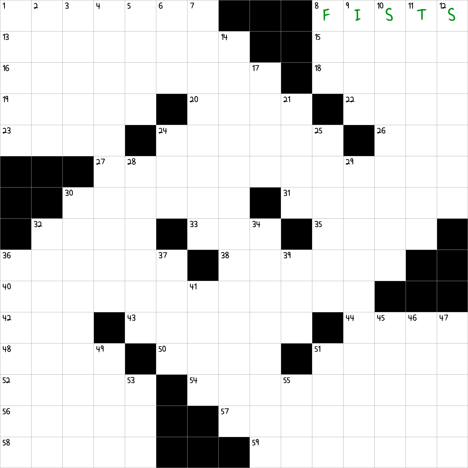 Bumped Things NYT Crossword Clue September 14 2024