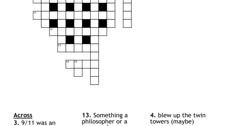 Bush Did It probably Crossword WordMint