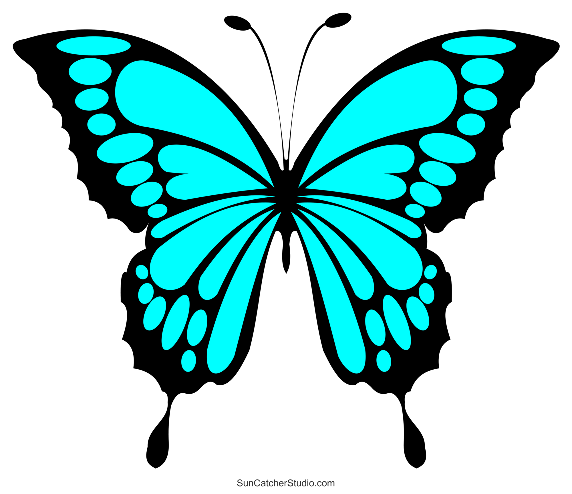 butterfly template free printable