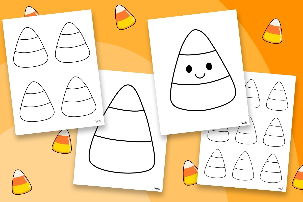 Candy Corn Template Free Printables