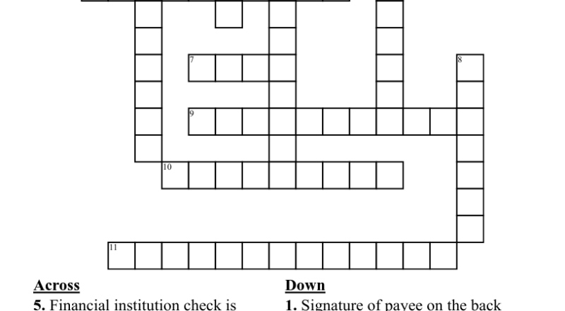 Checks Crossword WordMint