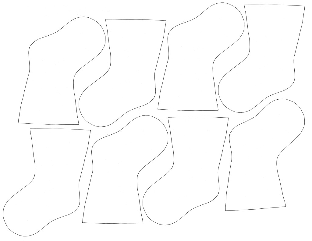 Christmas Stocking Templates 30 Minute Crafts