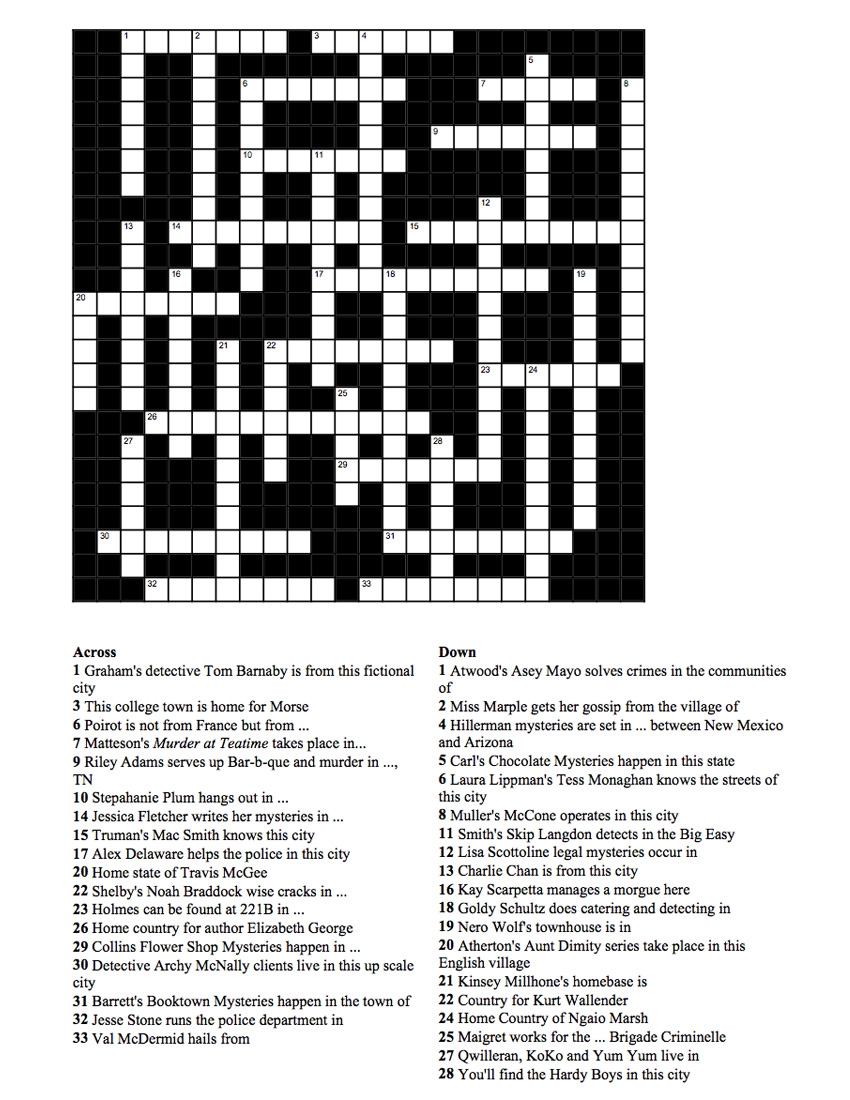 mysterious crossword clue