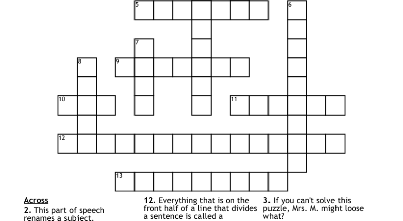 Clue 2 Crossword WordMint