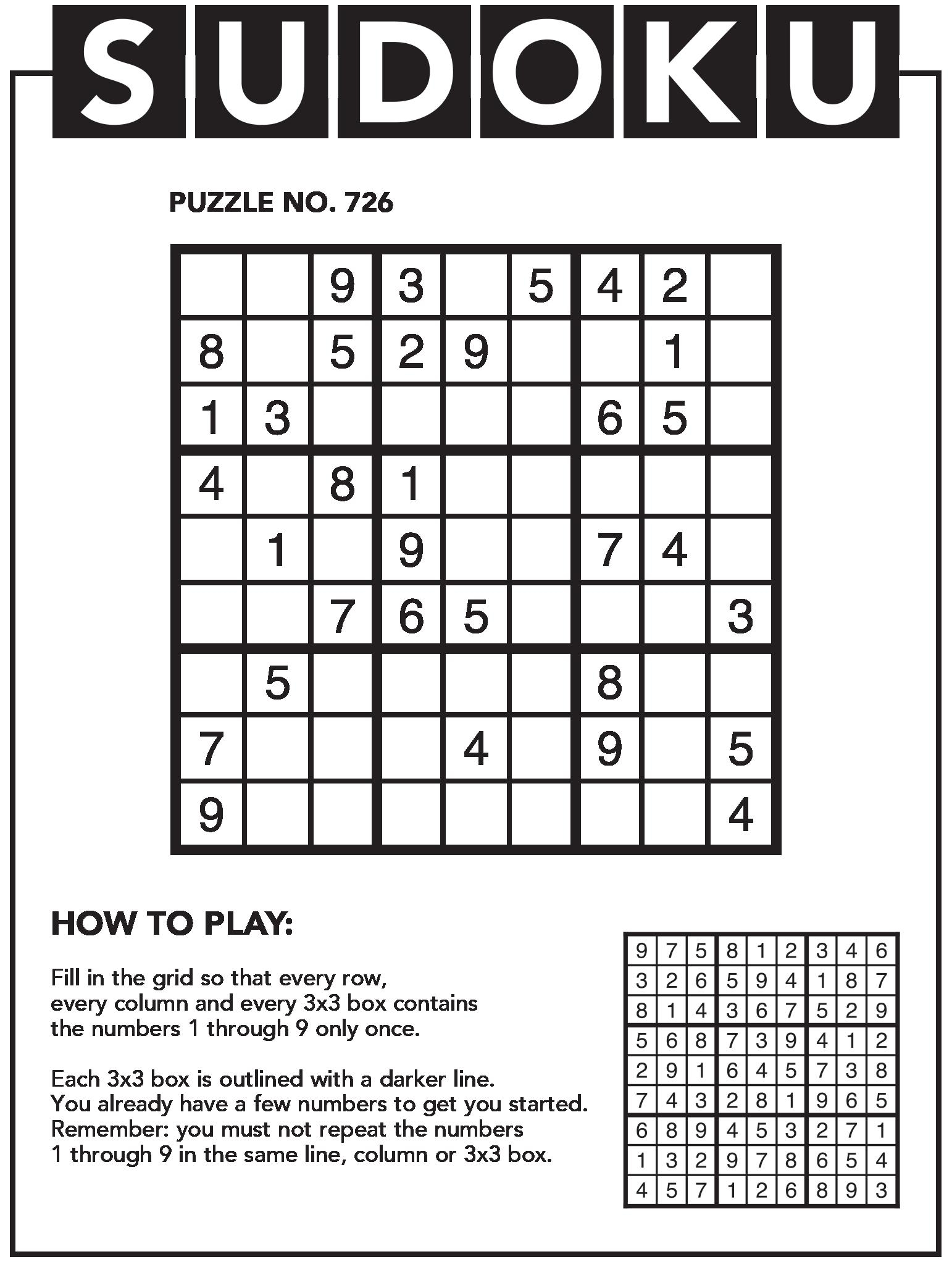 Comics Sudoku Crossword Issuu