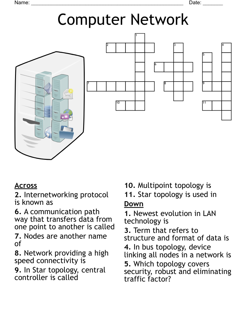 Computer Terminology Crossword WordMint Computer Terminology Crossword WordMint