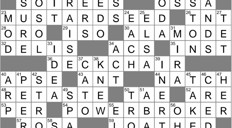 Criticize Pettily Crossword Clue Archives LAXCrossword