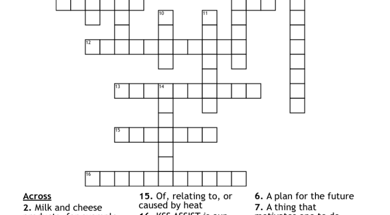 Crosssword 1 Crossword WordMint