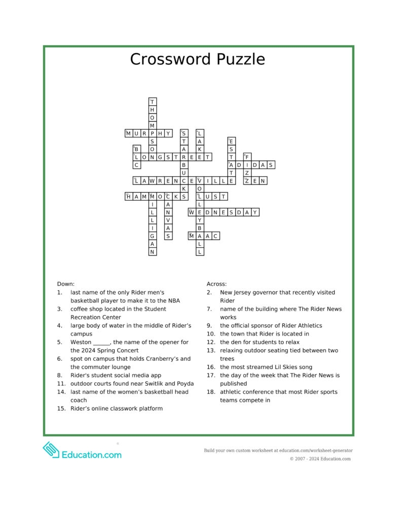 daily commuter crossword answers