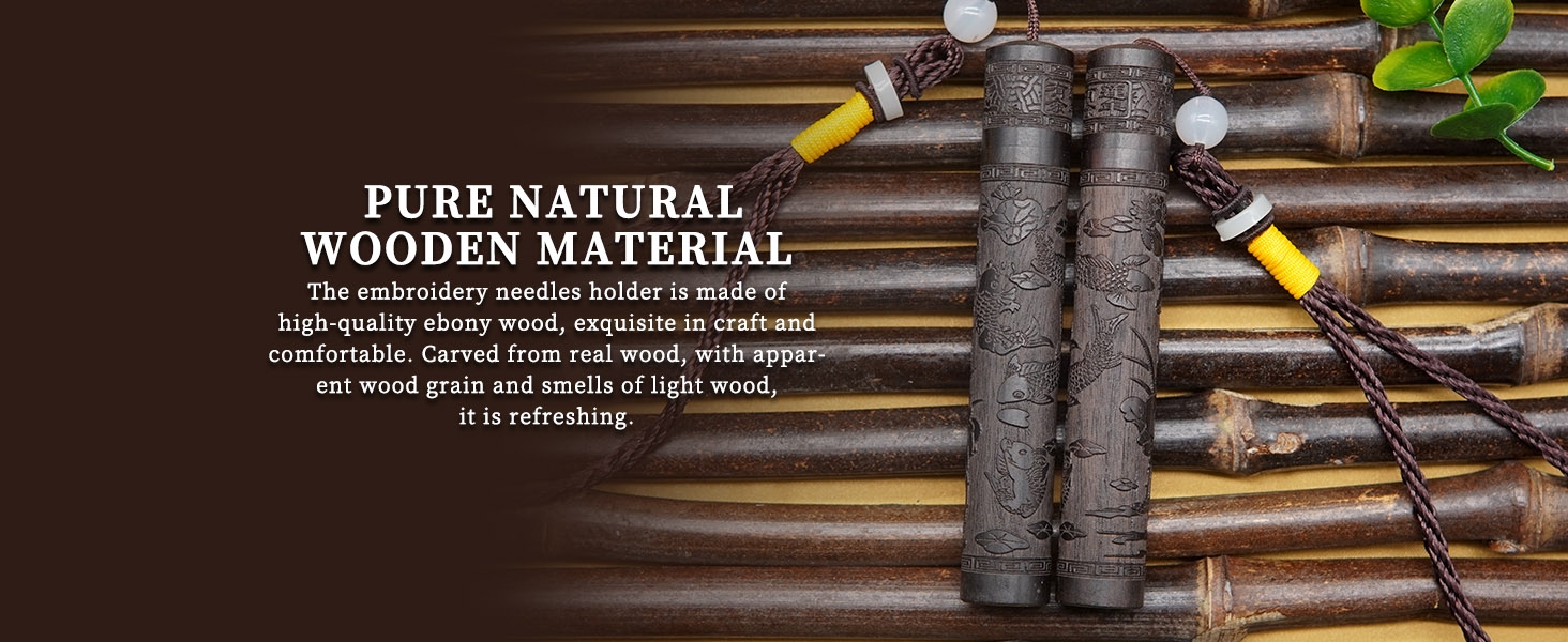 Crossword Clue Wooden Needle Case Personalzed Sewng Supples Holder Box Etsy N Needle Storage Tube