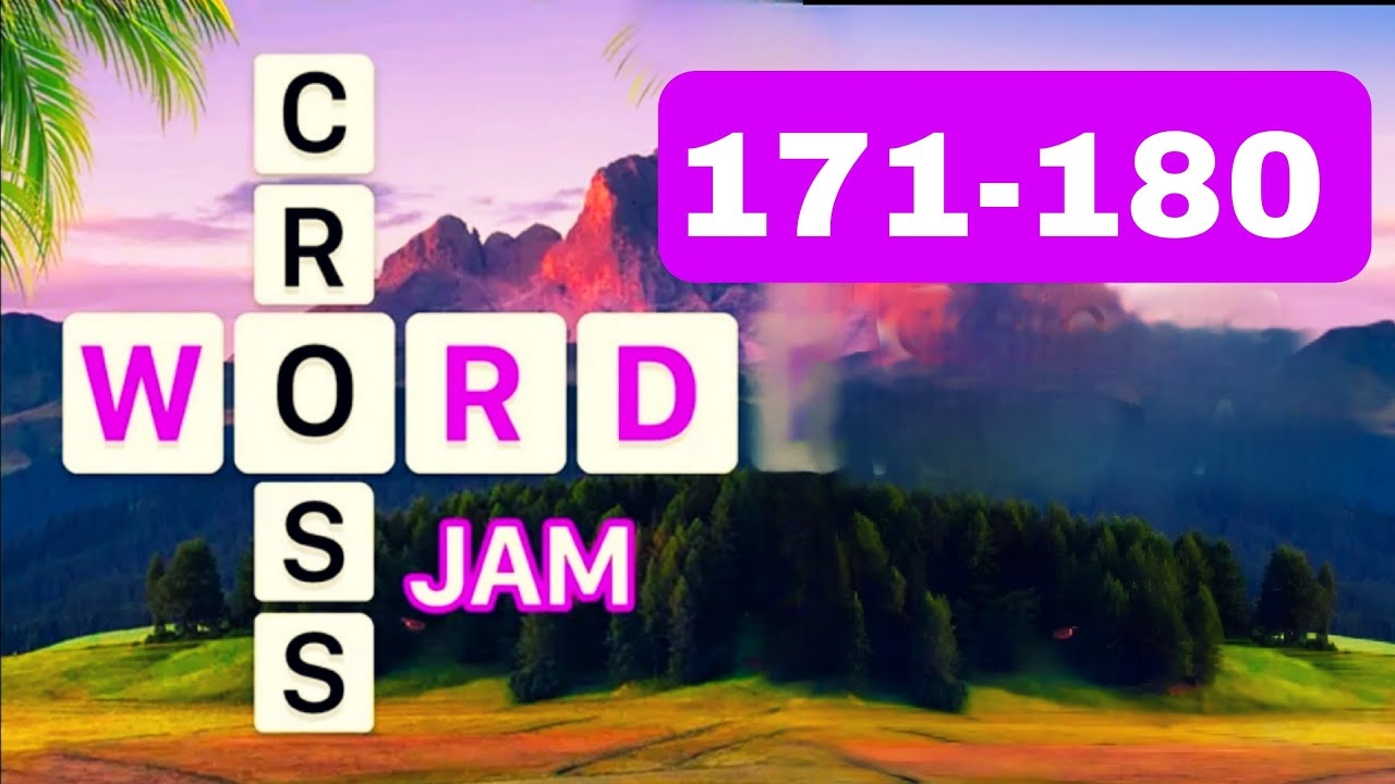 Crossword Jam 171 172 173 174 175 176 177 178 179 180 YouTube