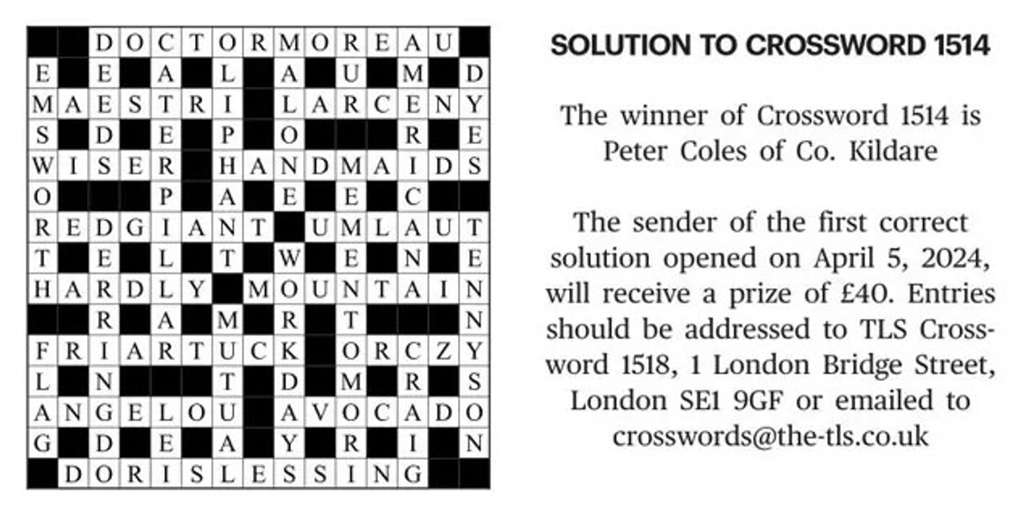 Crosswords In The Dark