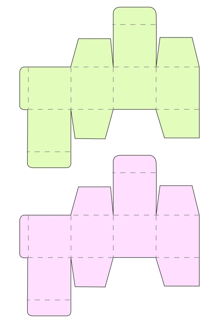 Cube Template 4 Inches 10 Free PDF Printables Printablee