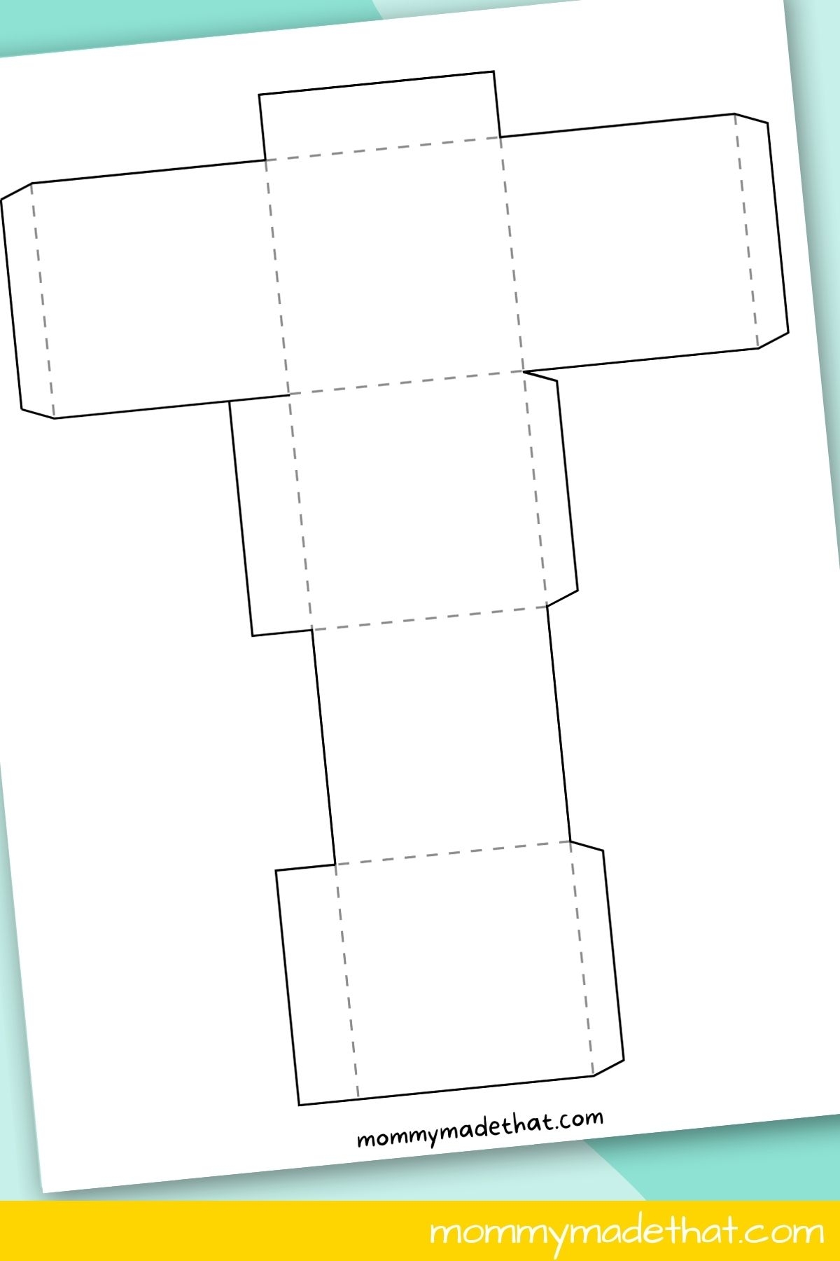 Cube Template Free Printables 