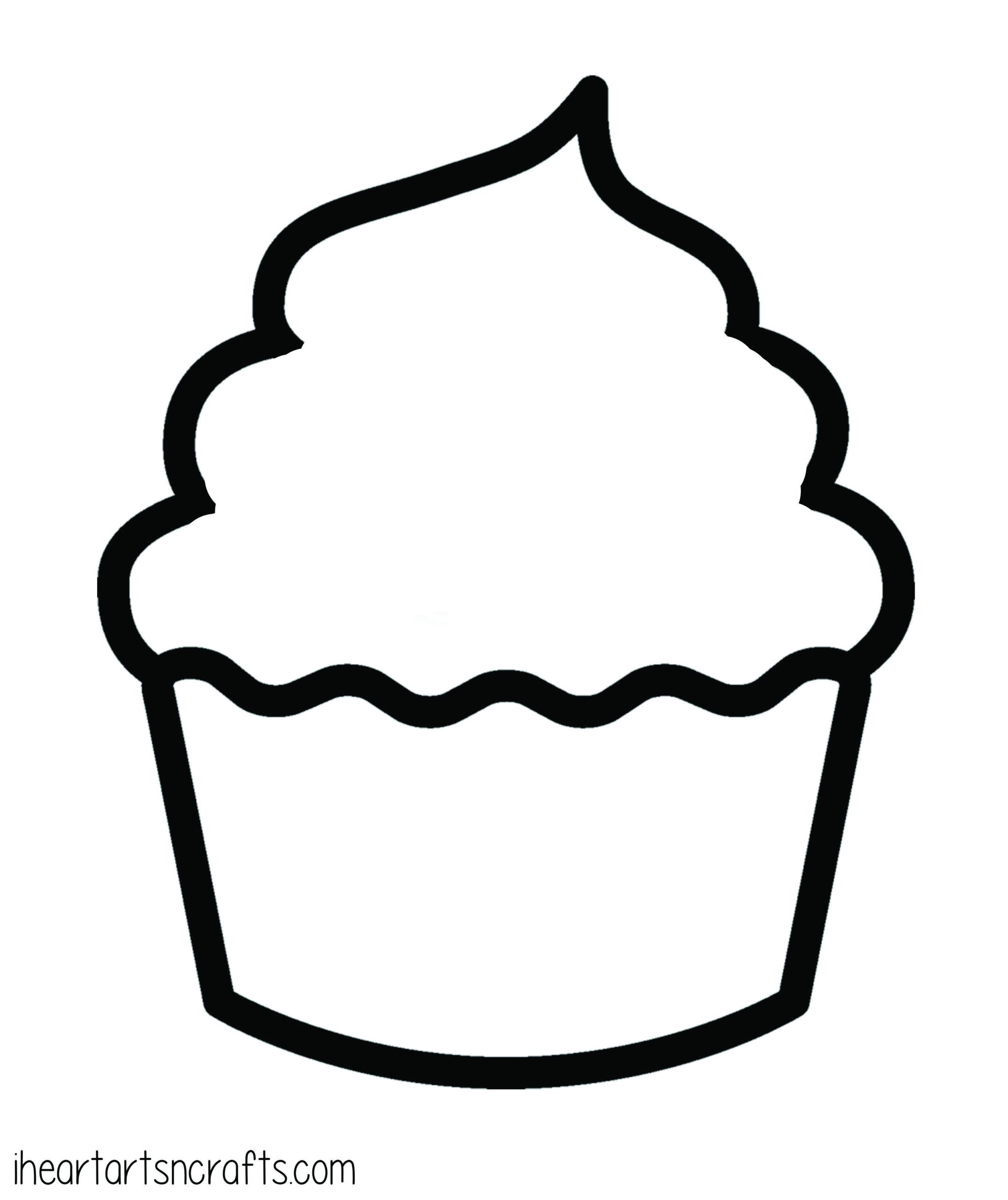Cupcake Template Cupcake Template Templates Printable Free Cupcakes Templates