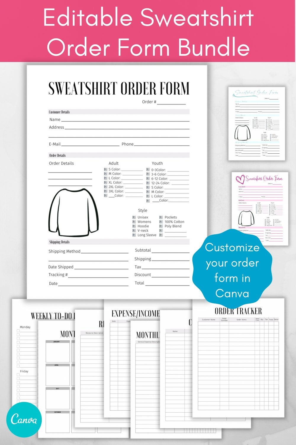 Custom Hoodoe Sweatshirt Order Form Template Free Printable Custom Shirt Order Form Template Free Social Media