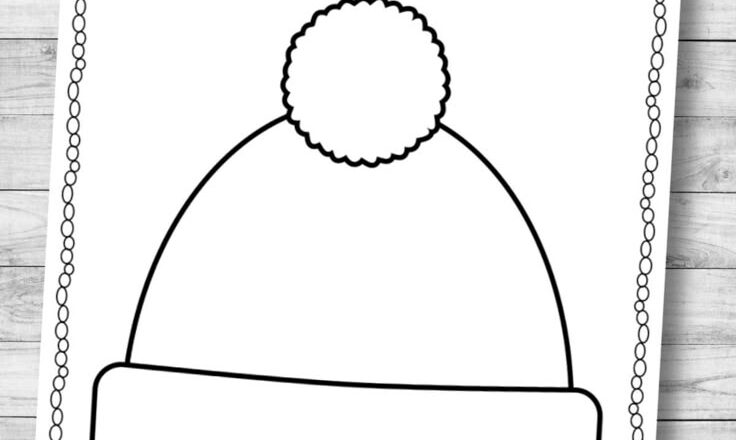 Design You Own Winter Hat Printable Template For Kids Nurtured Neurons