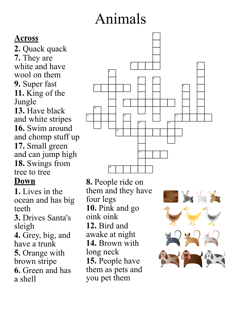 DL Presentation Activity Crossword WordMint