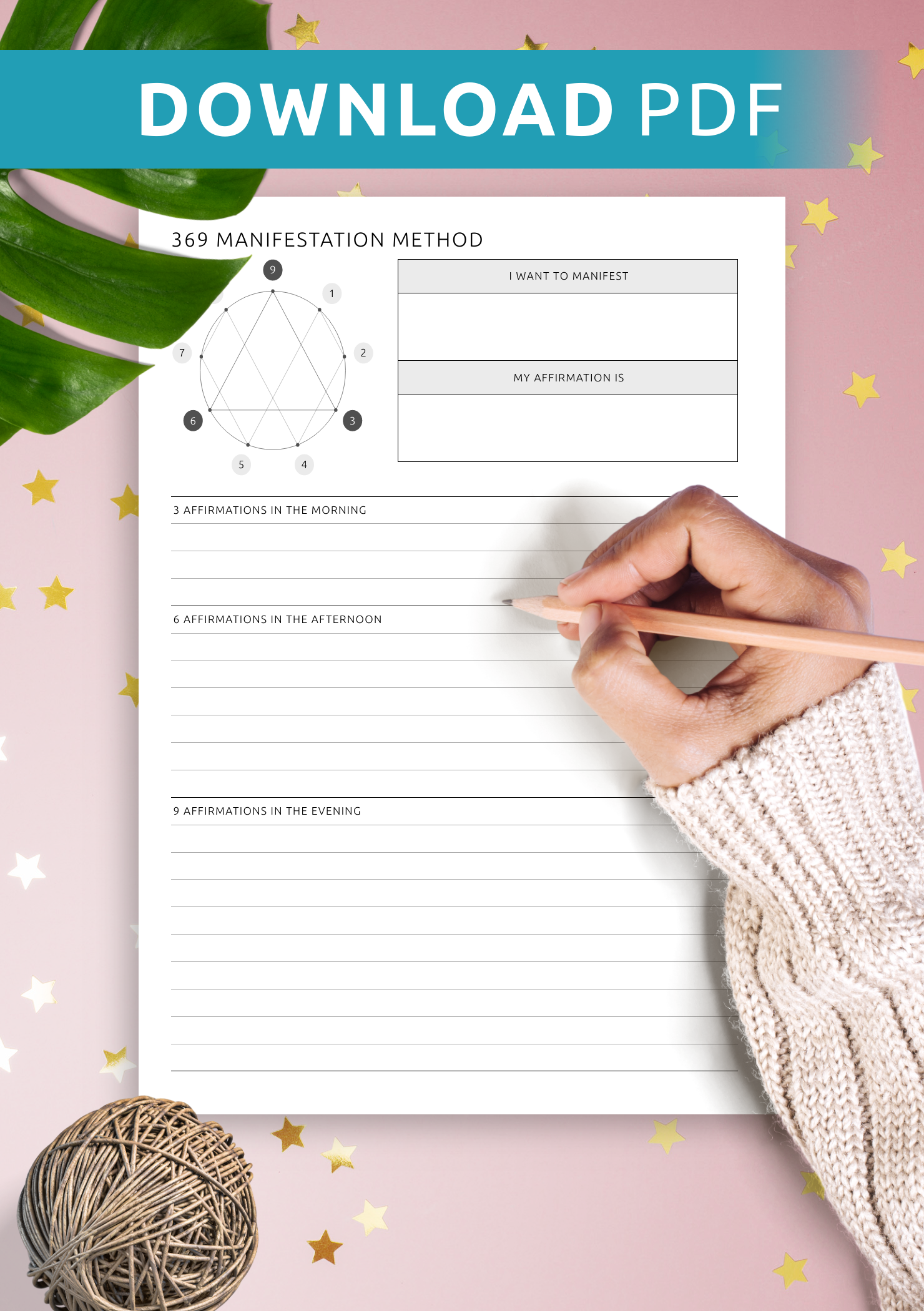printable manifest template