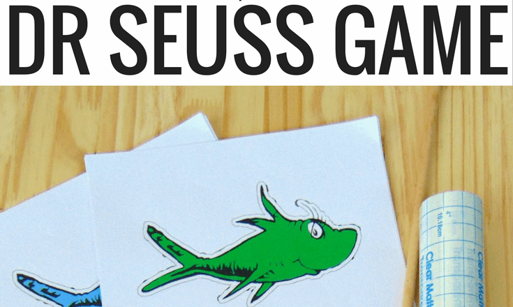 Dr Seuss One Fish Two Fish Game With Printable Pieces Jinxy Kids