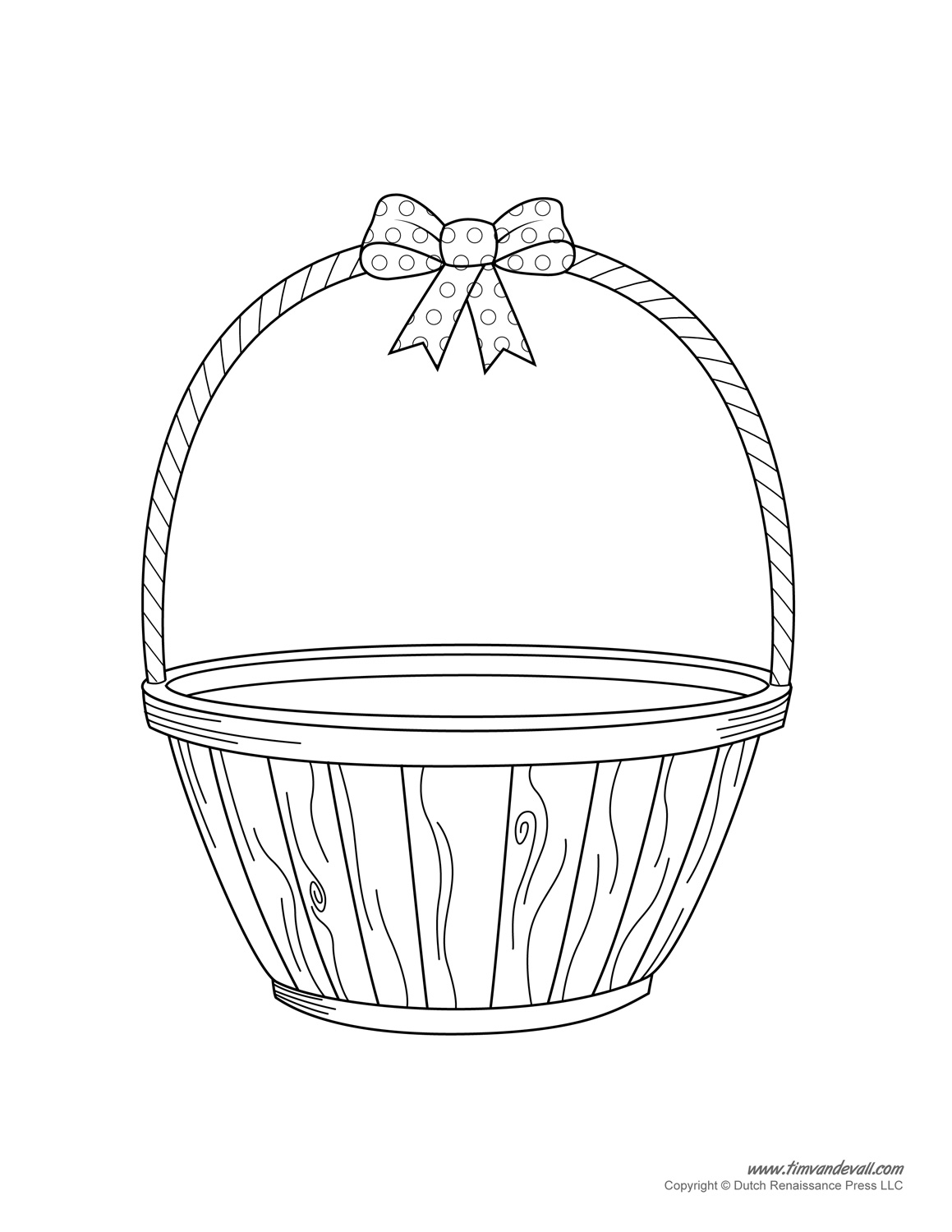 basket printable template basket printable template