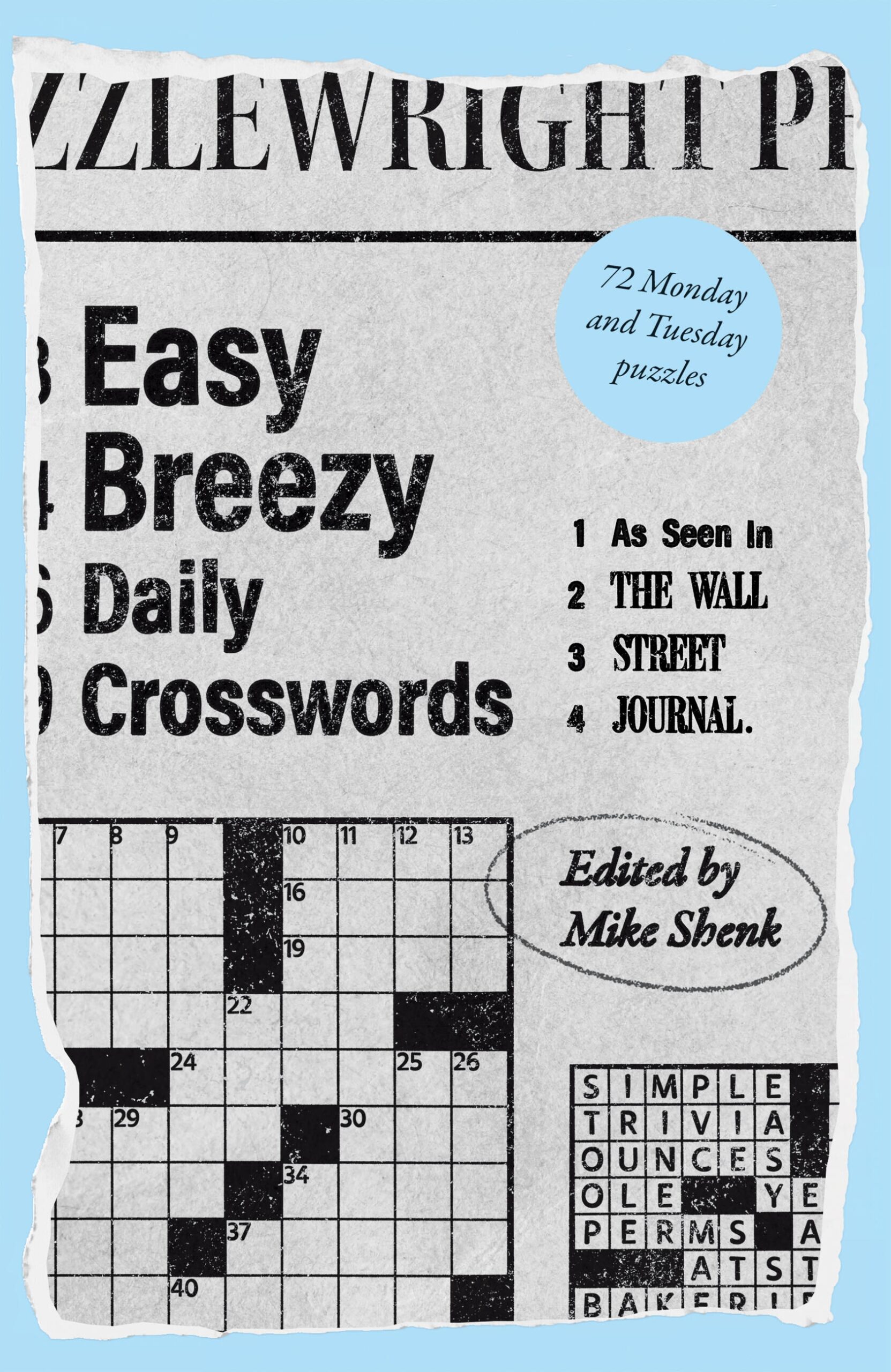 Easy Breezy Daily Crosswords By Mike Shenk Hachette Book Group Easy Breezy Daily Crosswords By Mike Shenk Hachette Book Group