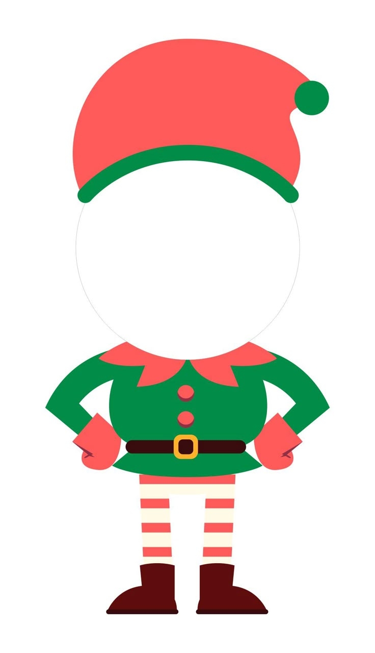 elf template printable pdf