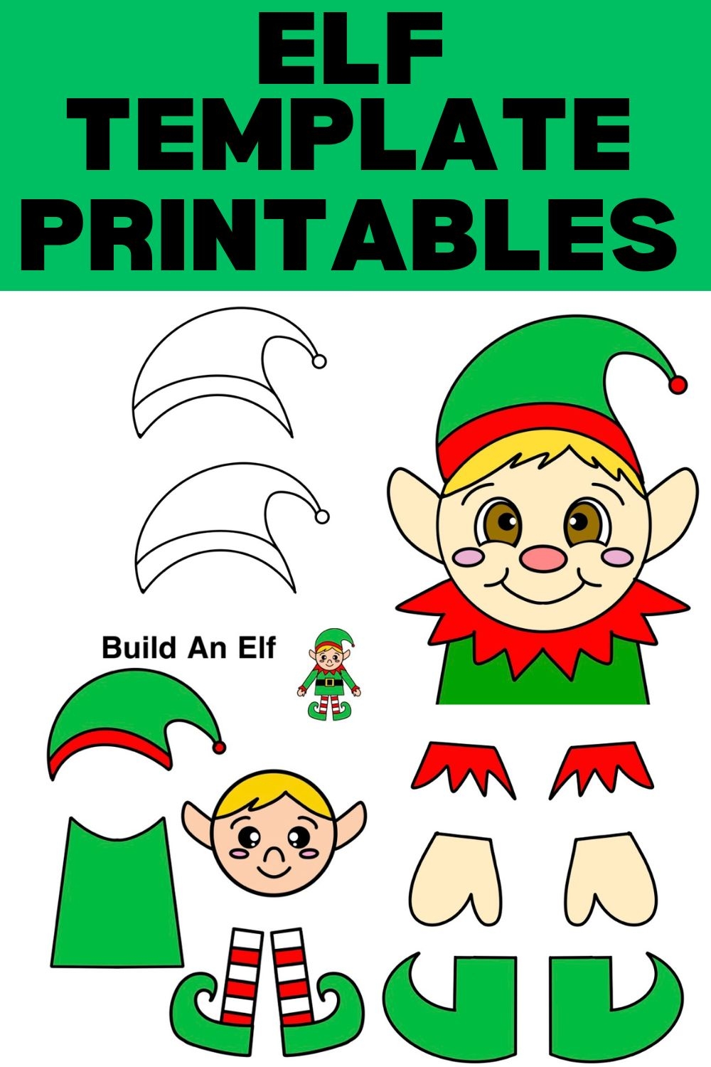 Elf Templates Free Printables For Crafts 