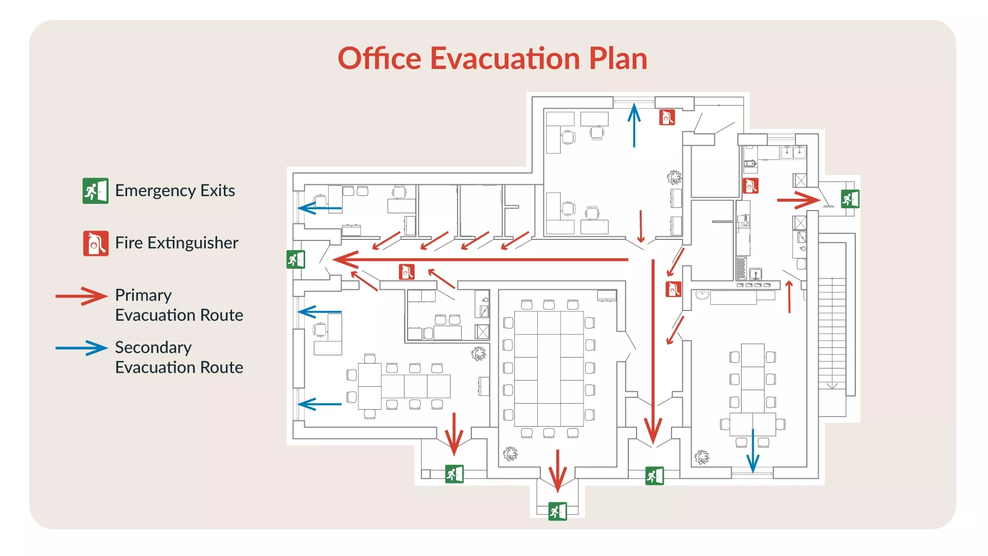 free printable fire escape plan template
