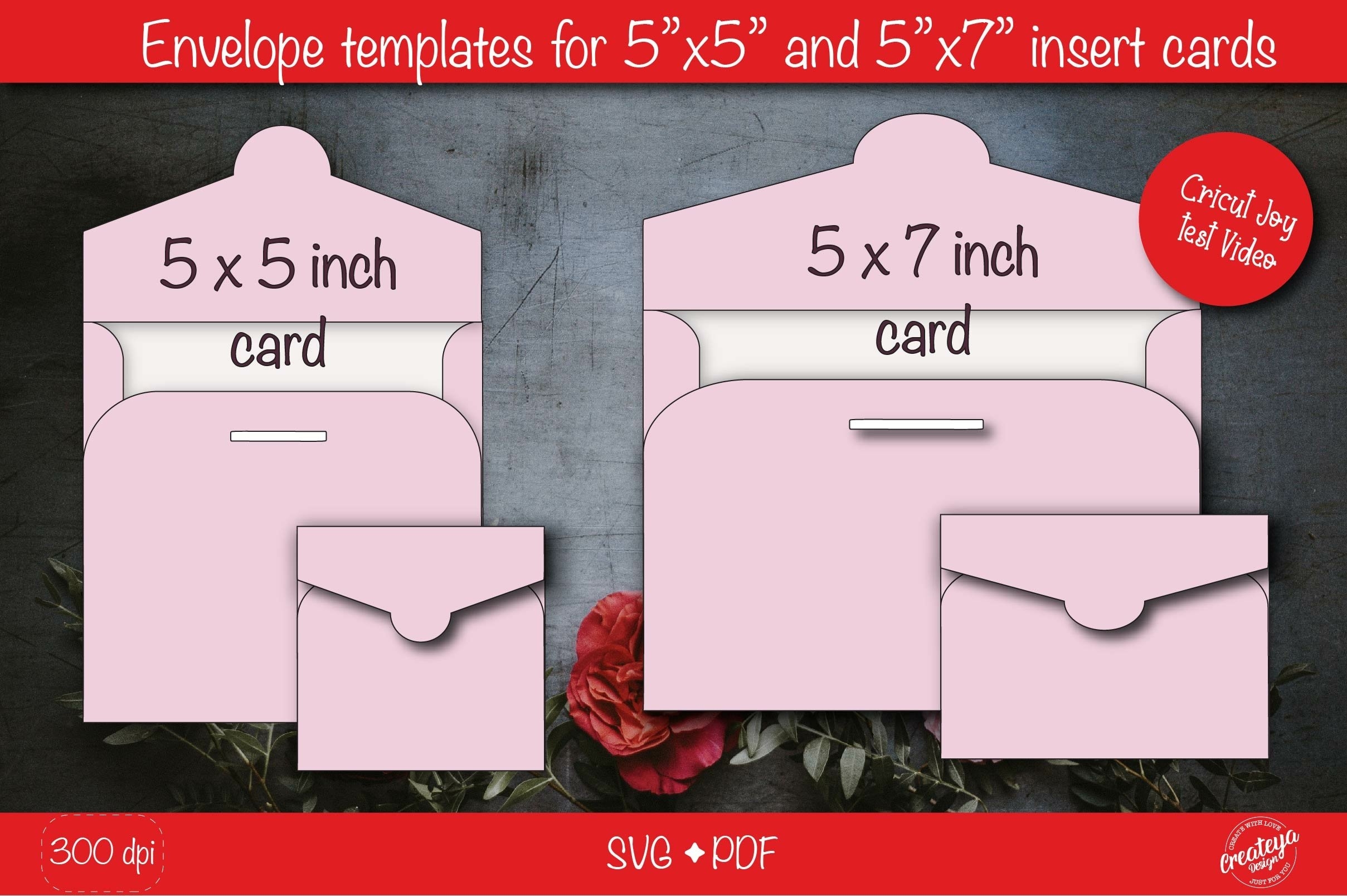 Envelope Template Envelope Svg Printable Envelope DIY