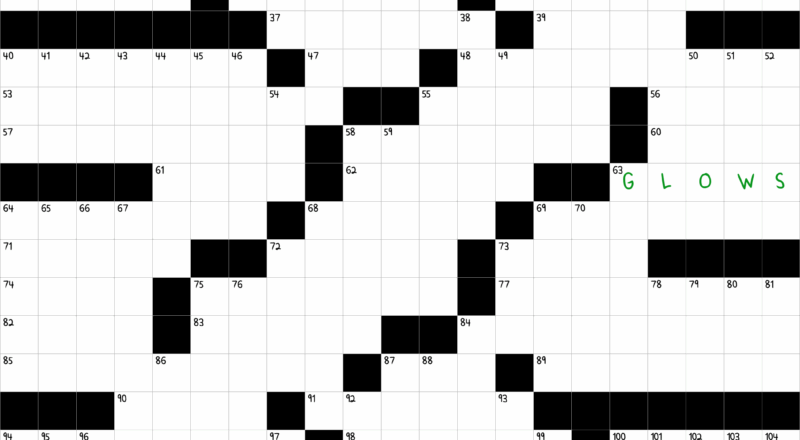 Exhibits Brilliance NYT Crossword Clue March 16 2025