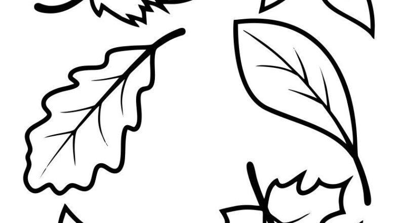 Fall Leaves Templates 10 Free PDF Printables Printablee