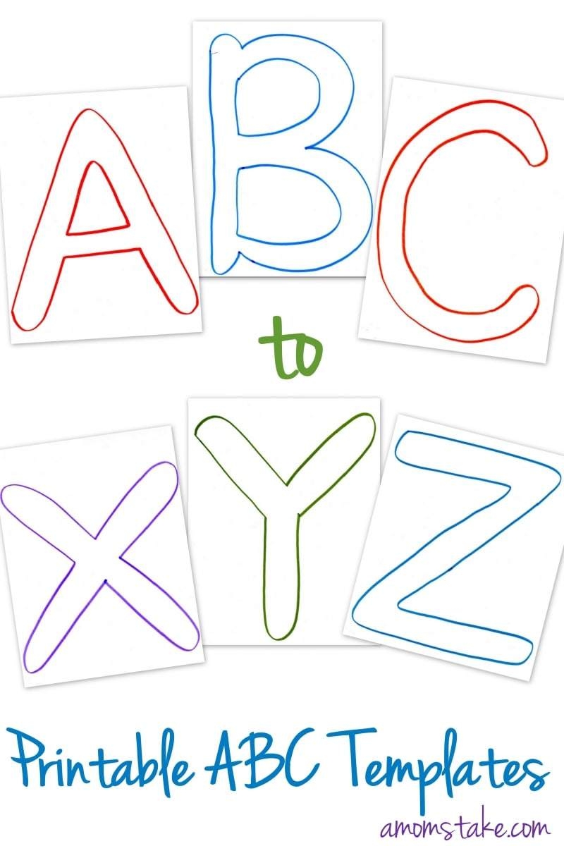 Free ABC Printable Tracing Activity Cards A Mom s Take