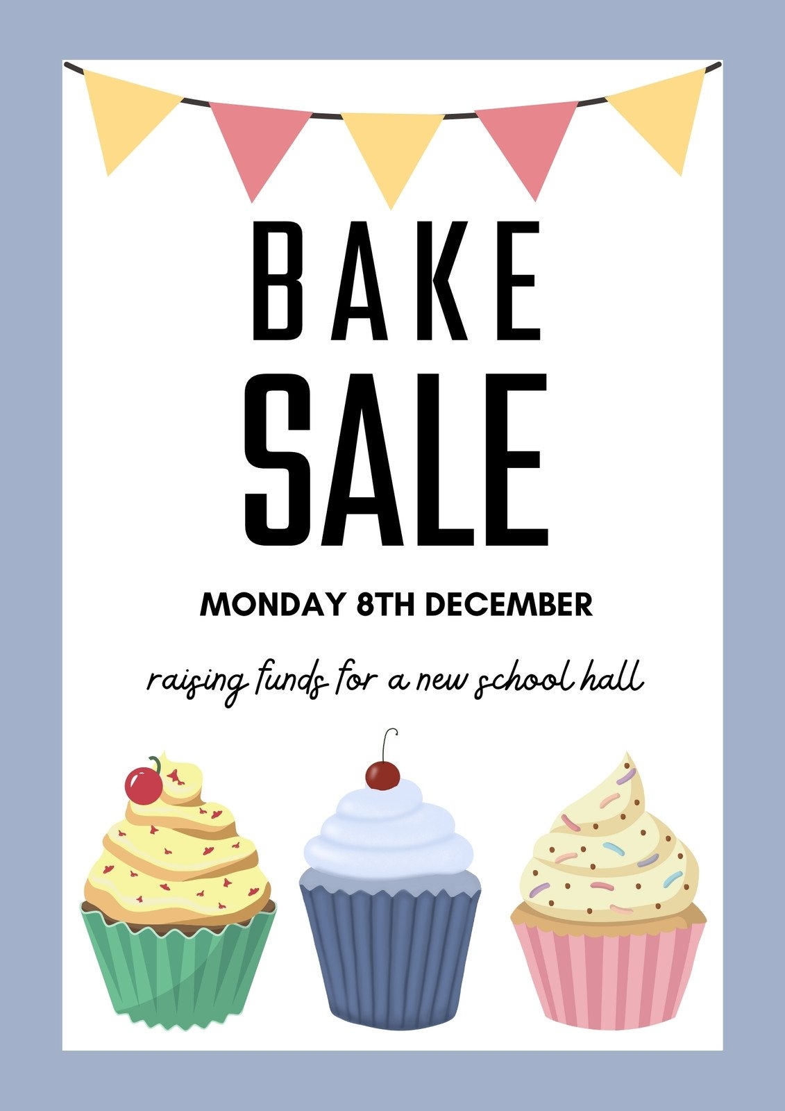 Free And Customizable Bake Sale Templates Canva Free And Customizable Bake Sale Templates Canva