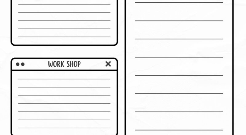 Free And Customizable Notes Templates