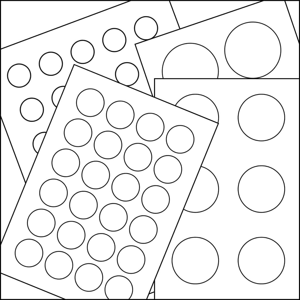 circle template printable pdf