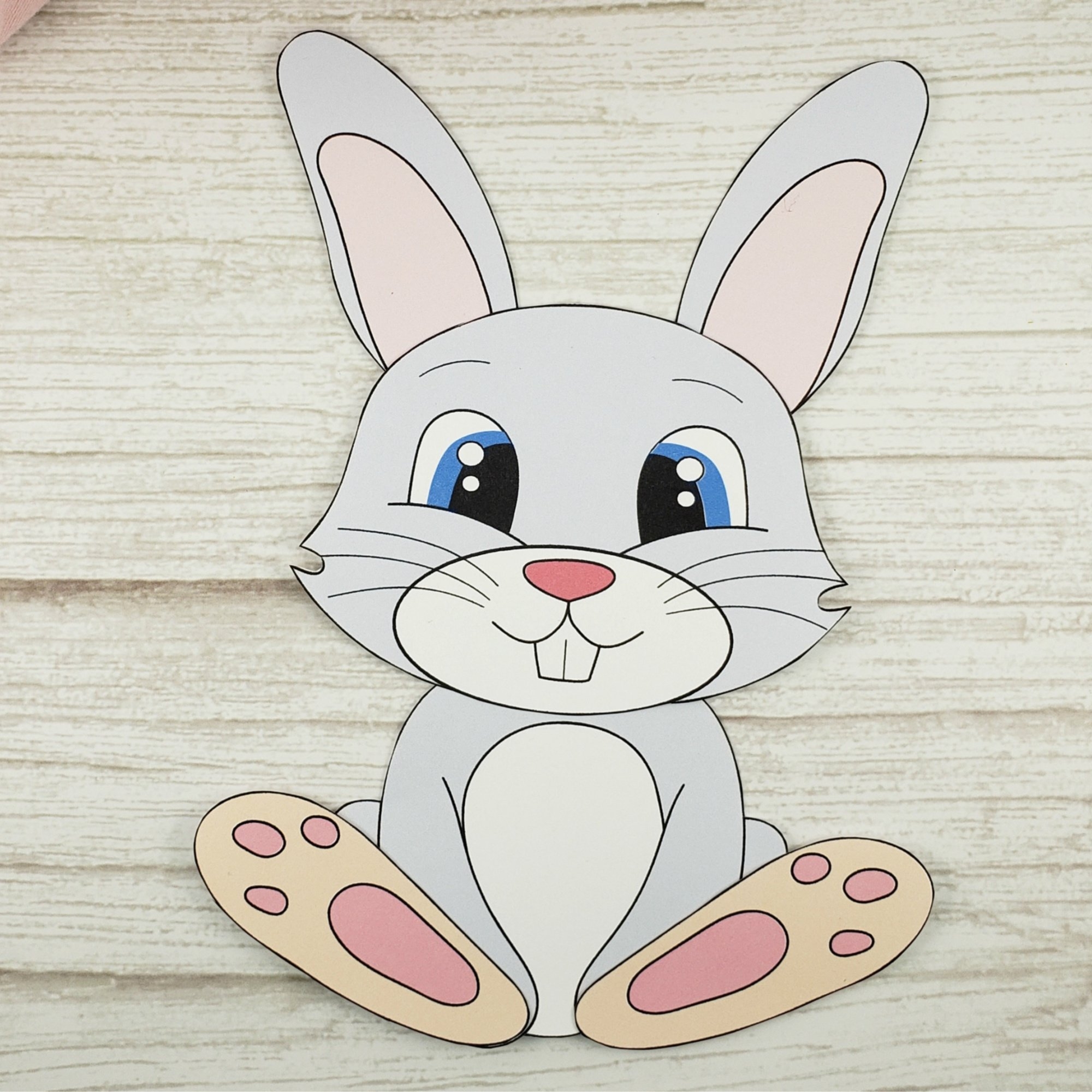 free printable rabbit template