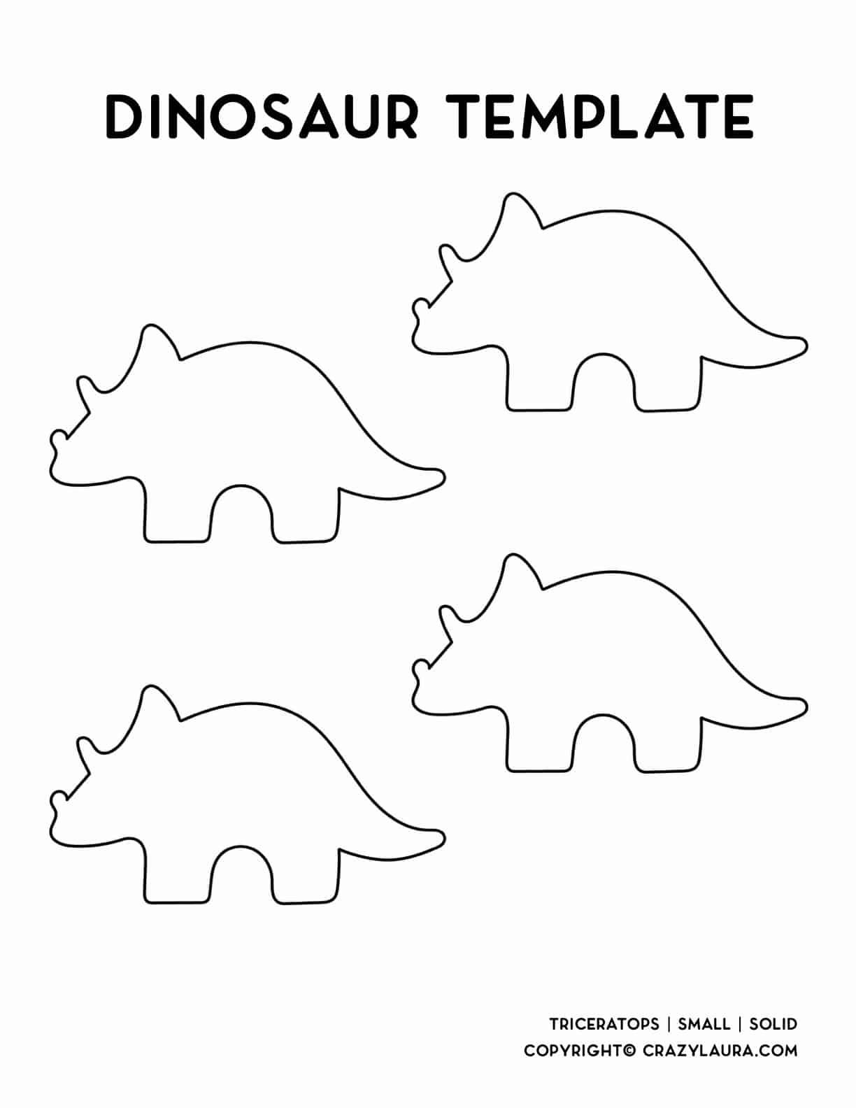 Free Dinosaur Template Printable Stencil For 2020 Crazy Laura Free Dinosaur Template Printable Stencil For 2020 Crazy Laura