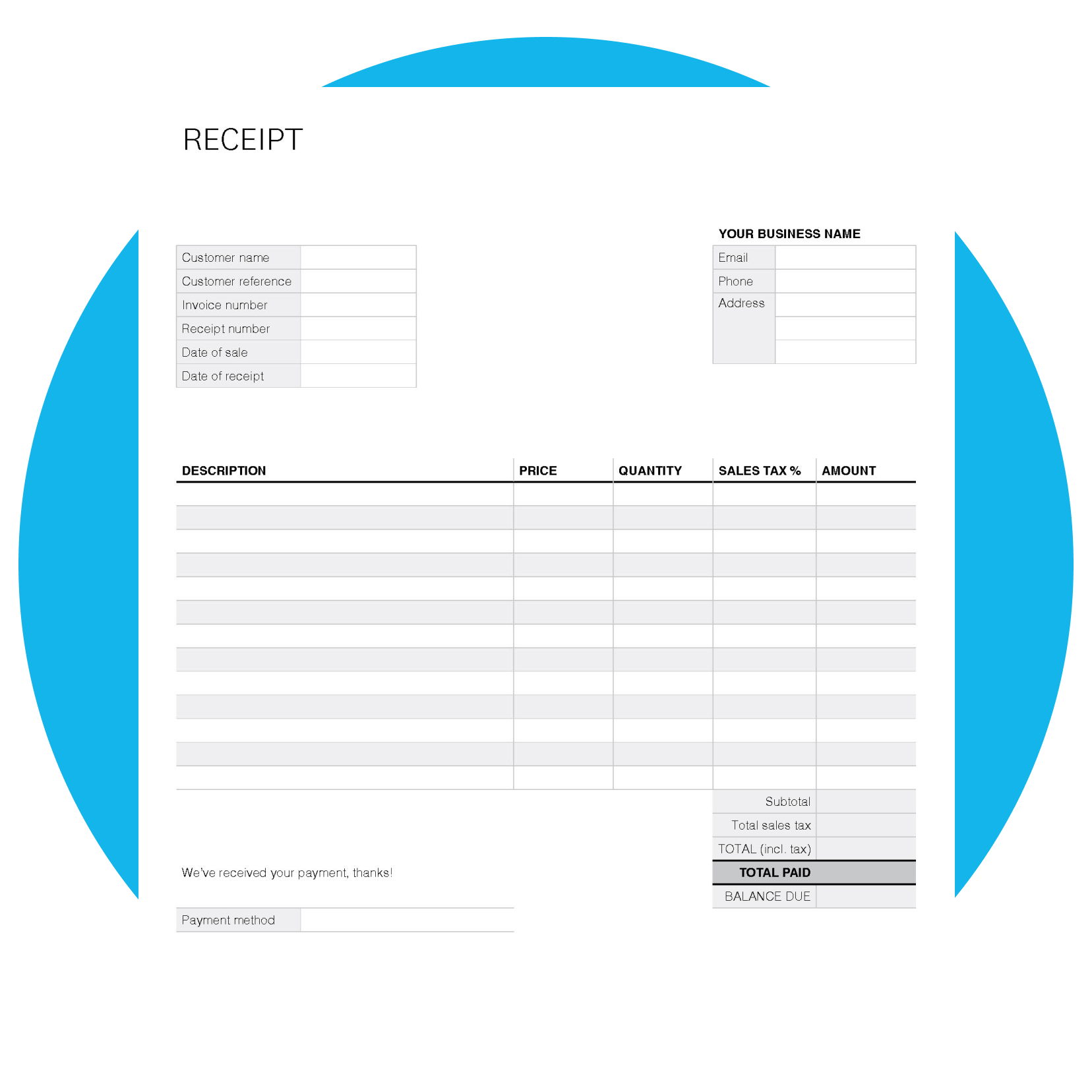 Free Donation Receipt Template Xero US Free Donation Receipt Template Xero US