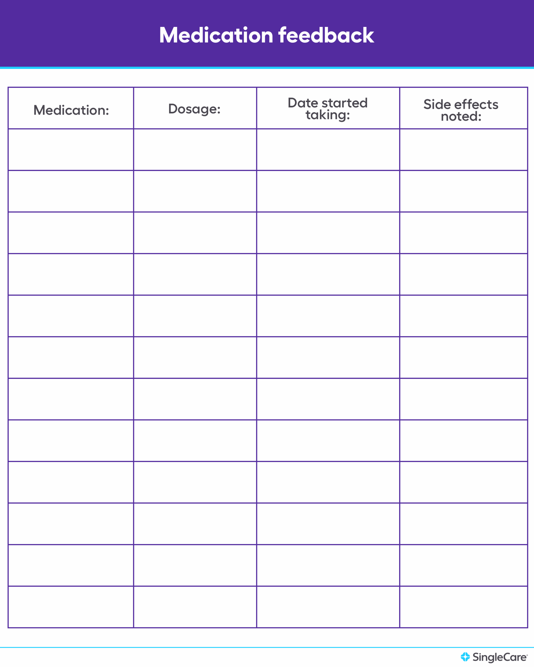 free printable medication administration record template free printable medication administration record template