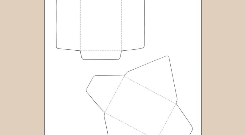Free Mini Envelope Template Printable Sarica Studio