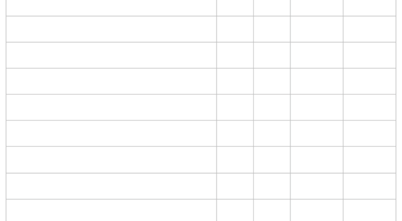 Free PDF Inventory Sheets Templates Editable Printable