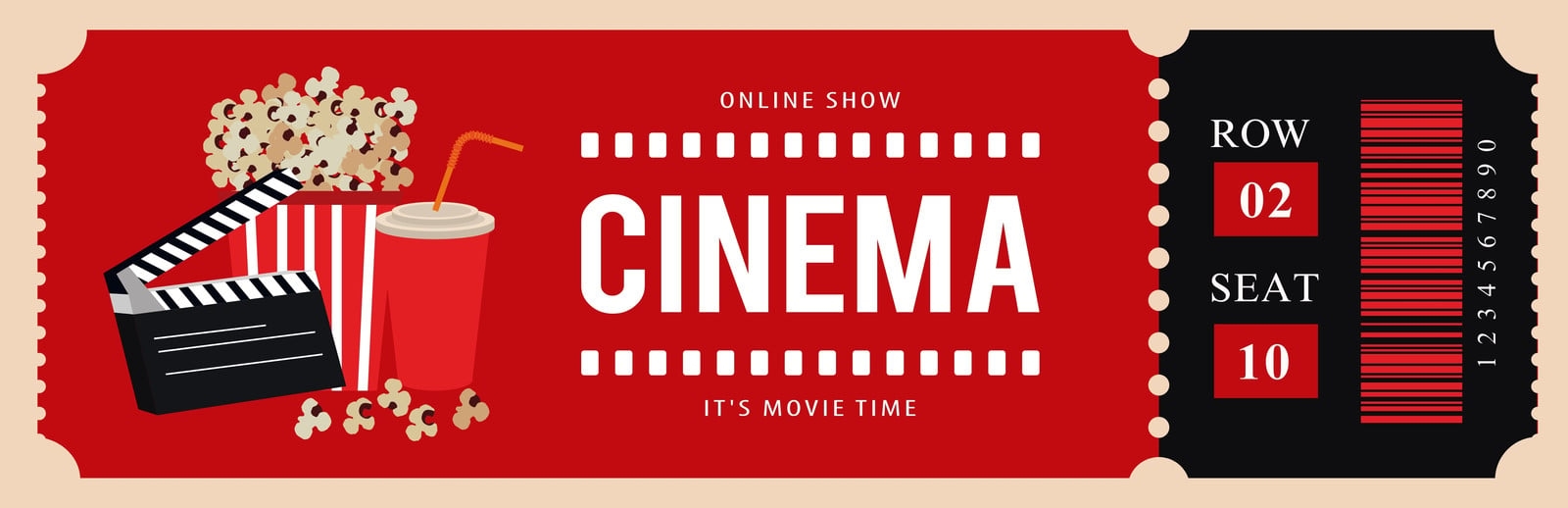 editable free printable movie ticket template