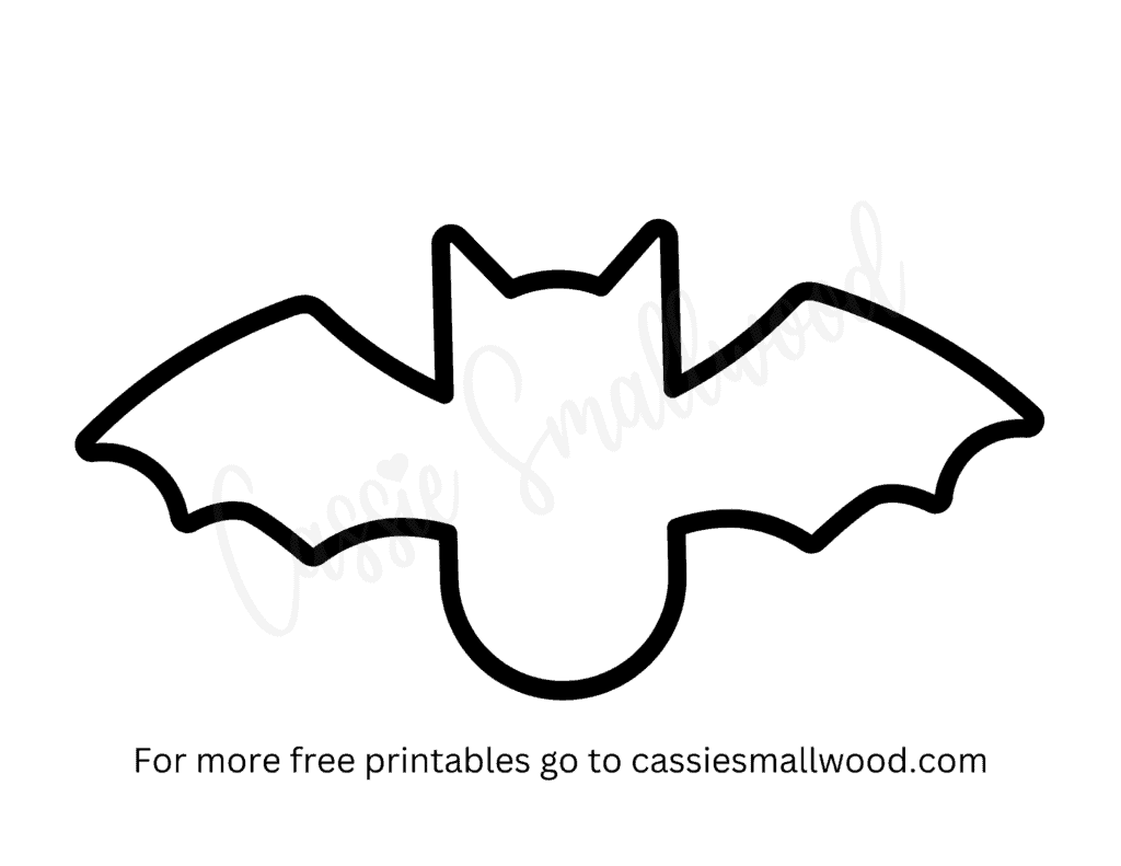 Free Printable Bat Templates Small Medium And Large Cassie Smallwood Free Printable Bat Templates Small Medium And Large Cassie Smallwood